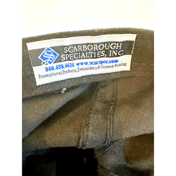 Texas Tech Double Red T Basketball Cool Fit Strap Back Adult Black Cap - Picture 8 of 8